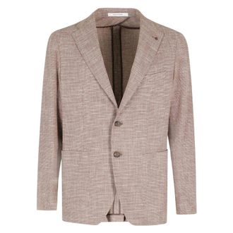 Tagliatore Blazers, male, Brown, Size: 2XL Blazer Montecarlo 1