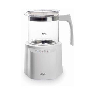 Lacor Espumador De Leche 3 En 1 Con Recipiente, Base De Acero Inoxidable, 250 Ml, Blanco - 3600 W