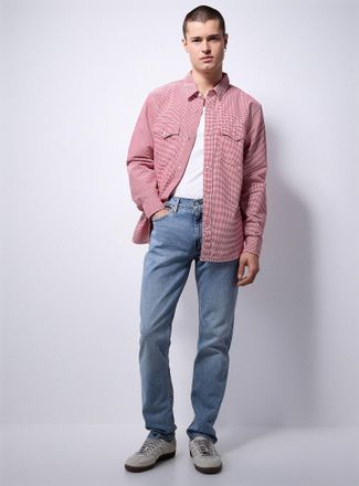 Levi's Mens 511 pale-blue stretch jean Slim fit