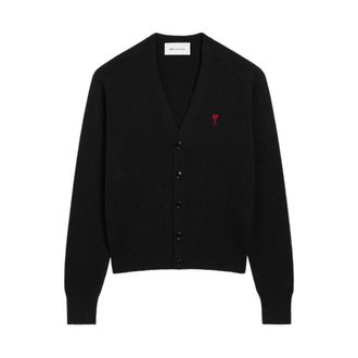Ami Heren, Truien, Zwart, Maat: XL Wol