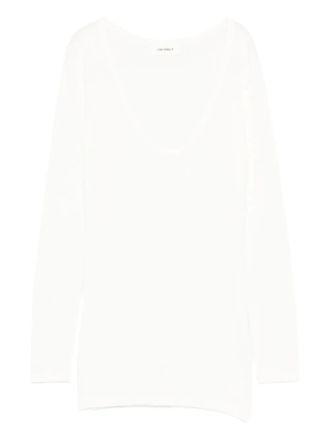 Lisa Yang Amalea scoop-neck top - White