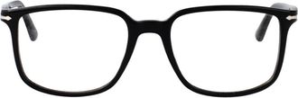 Persol Stijlvolle Optische Bril voor Verhoogde Look - unisex - Brillen - Zwart - 54 MM - Accessoires