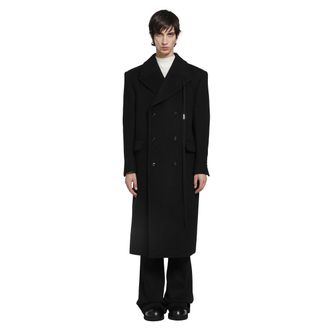 Ann Demeulemeester Jake Double-Breasted High Comfort Coat