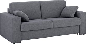 HOME AFFAIRE Schlafsofa »Roma Matratzenhöhe 14 cm« Dauerschlaffunktion, mit Unterfederung, Lattenrost, Matratze