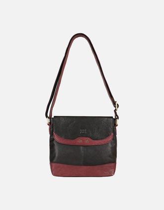 Lakeland Leather Womens Hartsop Medium Womens Messenger Bag - Black - Size: ONE size