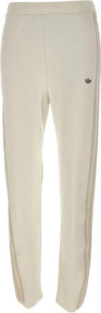adidas Gebreide trainingsbroek - Dames - Trainingsbroeken - Wit - XS - Polyester - Fitness