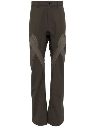 Kiko Kostadinov Deultum straight-leg trousers - Neutrals