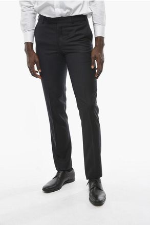 Corneliani Virgin Wool Pleated Pants size 48