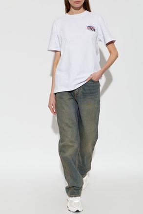 P.E Nation Snap T-shirt, Womens, White