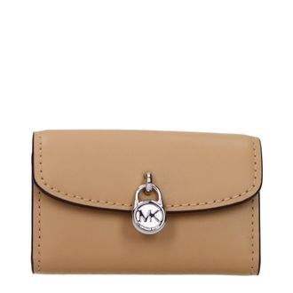 Michael Kors Lyra Damens Ledergeldb&ouml;rse Braun/Haselnuss