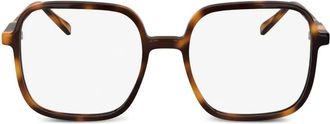 Karl Lagerfeld square-frame glasses - Brown
