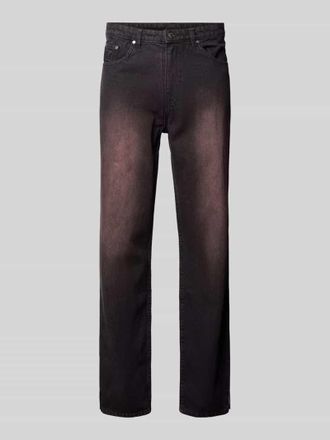 Karl Kani Straight Leg Jeans im 5-Pocket-Design in Black, Gr&ouml;&szlig;e 28