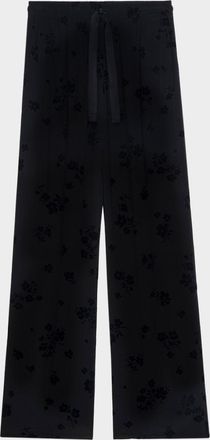 Zadig&Voltaire Poma Soft Flock Flower Pants