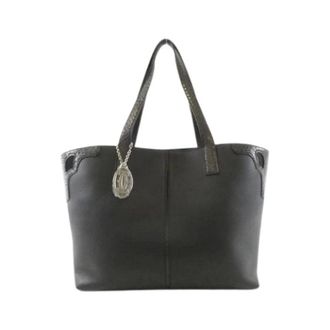 Cartier Borsa a tracolla in pelle di vitello e serpente Marcello Pre-owned - - Pre-owned - Donna - Nero - ONE SIZE