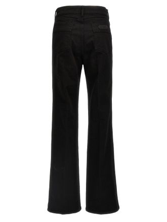 Tom Ford Womens Black Cotton Flared Jeans Clothing