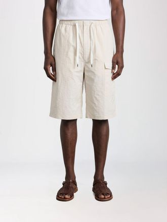 Christophe Lemaire Knee-Length Cotton Cargo Shorts with Side Pockets and Drawstring
