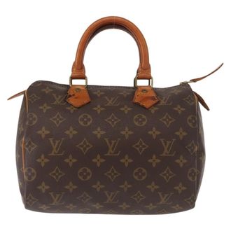 Louis Vuitton Speedy Bandouliere Bag Monogram Canvas Brown Canvas Handbag (Pre-Owned)