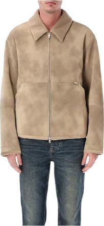 Represent Faux Shearling Jacket - Heren - Zomerjassen - Bruin - XL - Polyester - Jassen