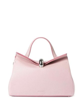 Jacquemus small Valerie top-handle tote bag - unisex - CALFSKIN - OS - Pink