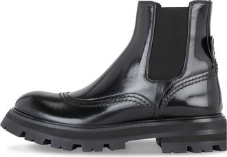 Alexander McQueen (WMNS) Alexander McQueen Wander Chelsea Boots Core Black 666367WHZ841000