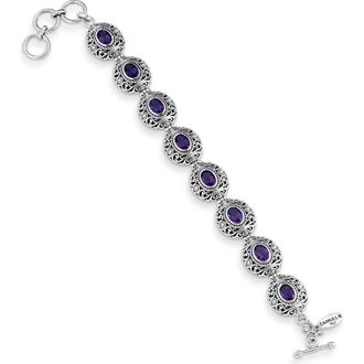 Samuel B. Stone Station Bracelet in Purple at Nordstrom Rack