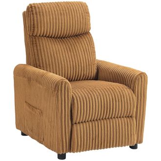 HOMCOM Sill&oacute;n relax reclinable 73x86x100 cm marr&oacute;n