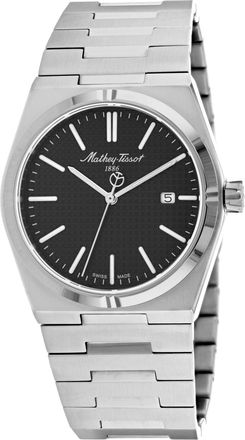 Mathey-Tissot Mens Zoltan Black Dial Watch