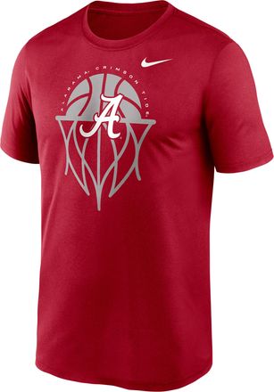 Nike Alabama Legend Basketball Icon Nike Mens Dri-FIT College T-Shirt in Red | NKGK69WABN-VCH