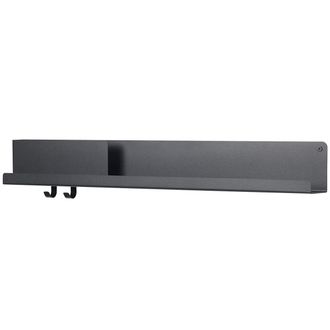 MUUTO Folded Shelves 96 x 13 cm, schwarz
