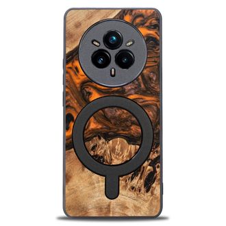 OEM Funda Bewood Unique Para Realme 14 Pro Plus 5g - Naranja Con Magsafe