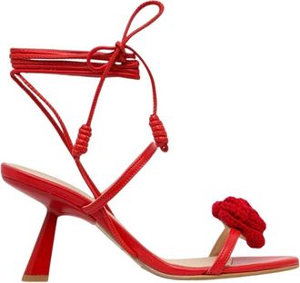 Alohas Mujer, Zapatos, Rojo, Talla: 36 EU