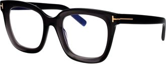 Tom Ford FT5880-B Grey Acetate Eyeglasses - Grey