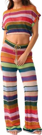 PQ Swim Bree Boho Pant In Calypso