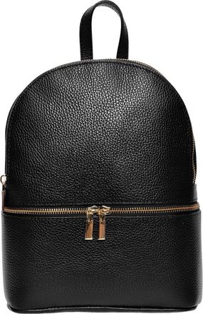 Isabella Rhea Zwart Rundleer Tas