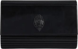 Kurt Geiger Party Eagle Clutch Drench - Dames - Clutches - Zwart - ONE Size - Tassen