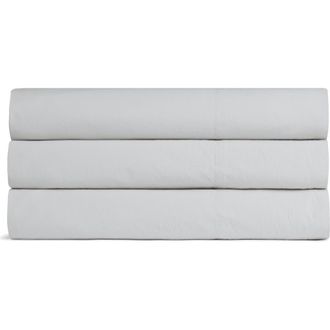 Parachute Percale Top Sheet in Light Grey at Nordstrom, Size King