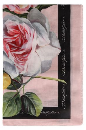 Dolce & Gabbana Printed Silk Scarf