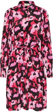 Kaffe Pollie Dress - - Dresses - Donna - Rosa - XL