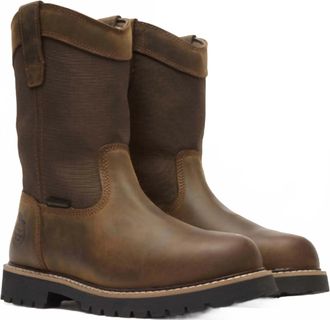 Georgia Boot Mens Core 37 Wp Steel Shank Work Boot In Brown