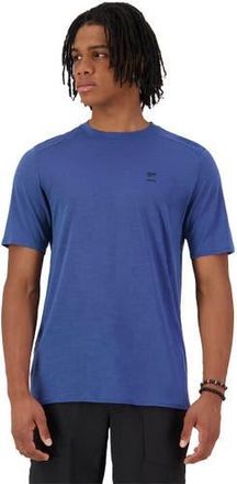 Mons Royale Aero Ultralight Merino T-Shirt - Mens in Prussian at Nordstrom, Size Medium