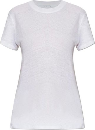 Iro Iro, Tops, Dames, Wit, XS, Linnen, Third T-shirt