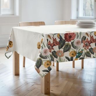 Mint Mantel antimanchas 100% algod&oacute;n 155x155