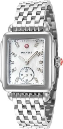 Michele Deco Mid Diamond Womens Watch