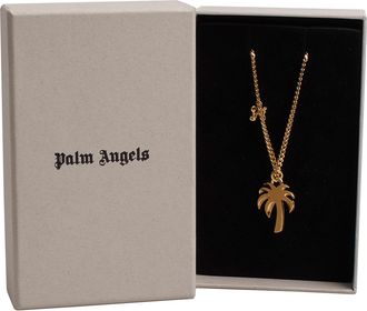 Palm Angels Damesketting met Palmbomenhanger PMOB091F23MAT0017676