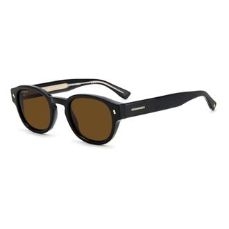 Dsquared2 D2 0014/S 2M2 Zonnebril - Heren - Accessoires - Zwart - Maat: 49 MM