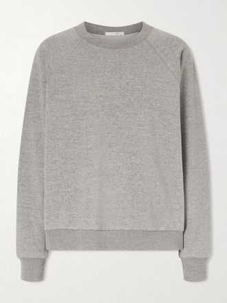 The Row Felpa In Misto Cotone E Cashmere Eulalia - Grigio