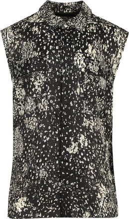 Rick Owens Sleeveless Shirt Giacche Nero-Uomo