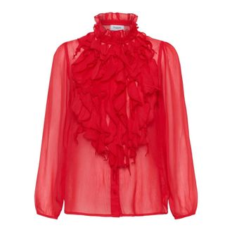 Saint Tropez Blusas y Camisas - Blouses & Shirts - Mujer - Rojo - 2XL