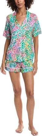 Room Service 2Pc Aspen Shirt & Short Pajama Set