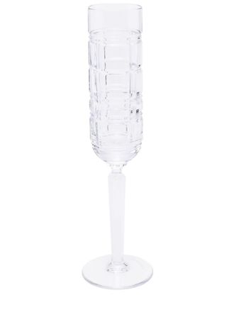 Ralph Lauren Home Hudson Plaid champagne flute - Neutrals